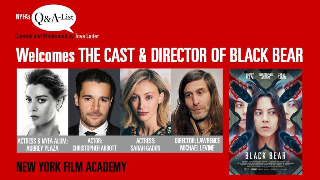 NYFA's Q&A-List With The Cast and Director of "Black Bear" - New York