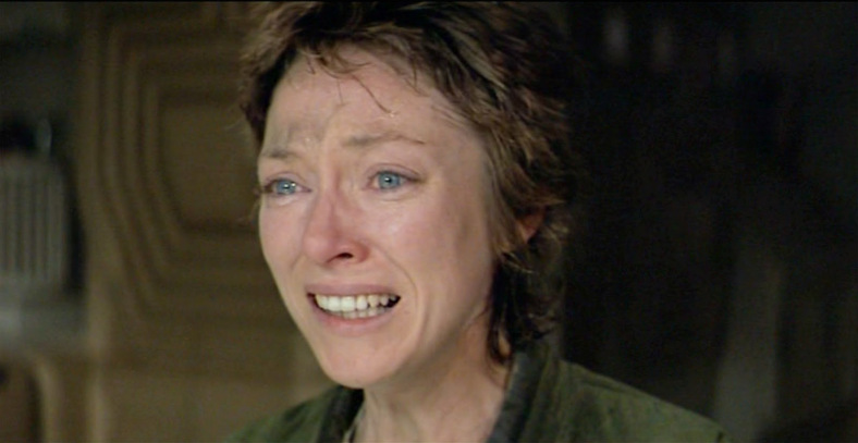 Veronica Cartwright's terrified cry in Alien