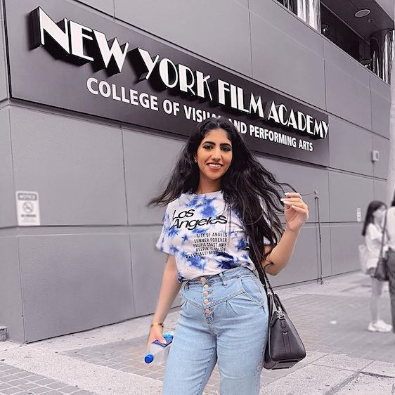 New York Film Academy (NYFA) Acting for Film Alum Noor Naem Shouts Out NYFA on YouTube  