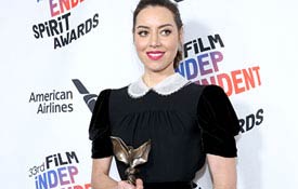 <strong>NEW YORK FILM ACADEMY ALUM AUBREY PLAZA’S <em>INGRID GOES WEST</em> WINS INDEPENDENT SPIRIT AWARD FOR BEST FIRST FEATURE</strong>