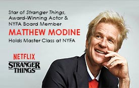 AWARD-WINNING ACTOR AND NYFA BOARD MEMBER MATTHEW MODINE HOLDS MASTER CLASS FOR ACTING FOR FILM STUDENTS