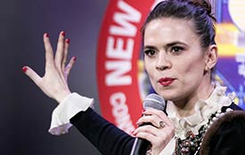 NEW YORK FILM ACADEMY WELCOMES MARVEL STAR HAYLEY ATWELL AS GUEST SPEAKER IN NEW YORK CITY