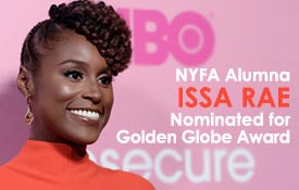 NYFA ALUMNA ISSA RAE NOMINATED FOR GOLDEN GLOBE AWARD