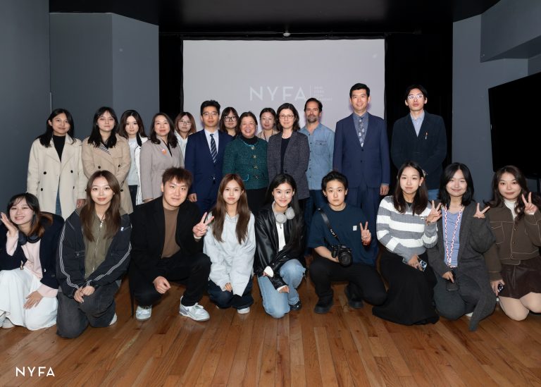 Students from Shanghai Normal University visiting NYFA