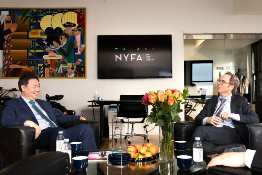 Chinese Consul General Chen Li Visits NYFA in New York